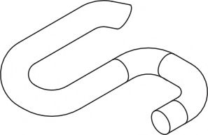 Труба выхлопного газа DINEX 68654