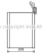 Испаритель, кондиционер AVA QUALITY COOLING BWV476