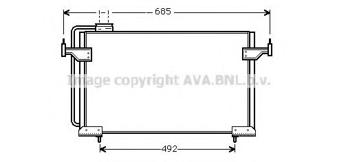 Конденсатор, кондиционер AVA QUALITY COOLING CN5087