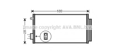 Конденсатор, кондиционер AVA QUALITY COOLING FT5411D