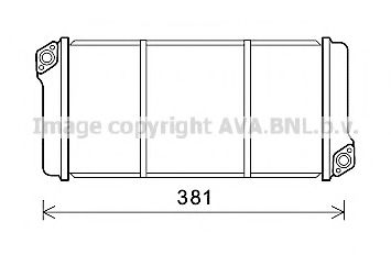 Теплообменник, отопление салона AVA QUALITY COOLING MN6080