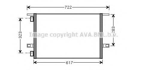 Конденсатор, кондиционер AVA QUALITY COOLING RTA5304