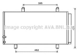 Конденсатор, кондиционер AVA QUALITY COOLING TO5696D