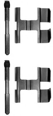 Комплектующие, колодки дискового тормоза MGA A122