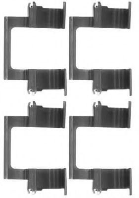 Комплектующие, колодки дискового тормоза MGA A147