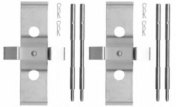Комплектующие, колодки дискового тормоза MGA A236