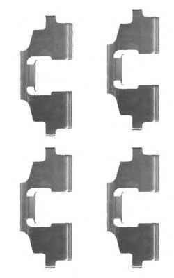 Комплектующие, колодки дискового тормоза MGA A269