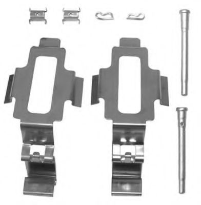 Комплектующие, колодки дискового тормоза MGA A39
