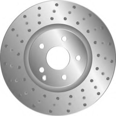 Тормозной диск MGA D1791