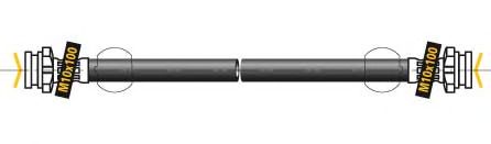 Тормозной шланг MGA F5275