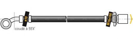 Тормозной шланг MGA F5323