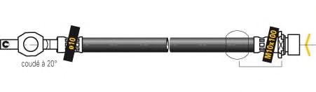 Тормозной шланг MGA F5604