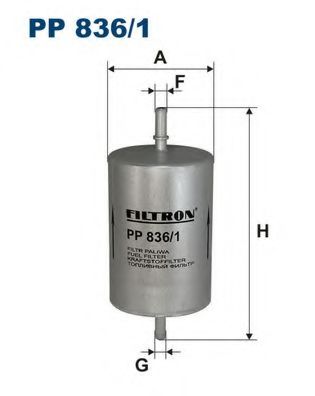 Топливный фильтр FILTRON PP836/1