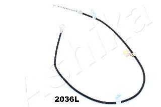 Трос, стояночная тормозная система ASHIKA 131-02-2036L