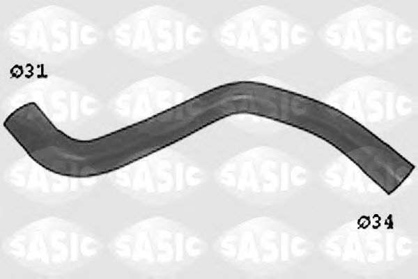 Шланг радиатора SASIC SWH4253