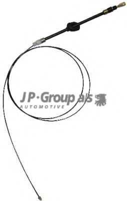 Трос, стояночная тормозная система JP GROUP 1170311800