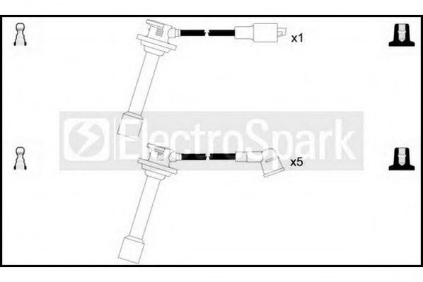 Комплект проводов зажигания STANDARD OEK771