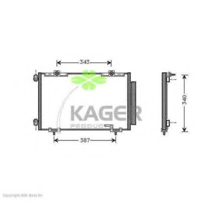 Конденсатор, кондиционер KAGER 94-5351