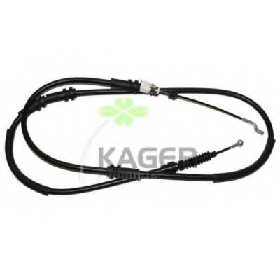 Трос, стояночная тормозная система KAGER 19-0657