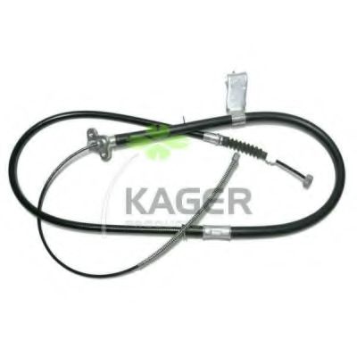 Трос, стояночная тормозная система KAGER 19-6513