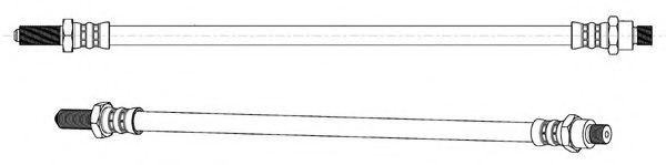 Тормозной шланг KAWE 510917