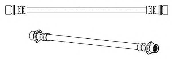 Тормозной шланг KAWE 512729