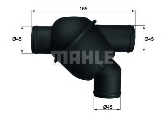 Термостат, охлаждающая жидкость MAHLE ORIGINAL 237079