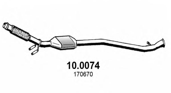 Катализатор ASSO 10.0074