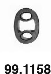 Кронштейн, система выпуска ОГ ASSO 99.1158