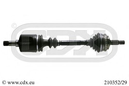 Приводной вал CDX 210352/29