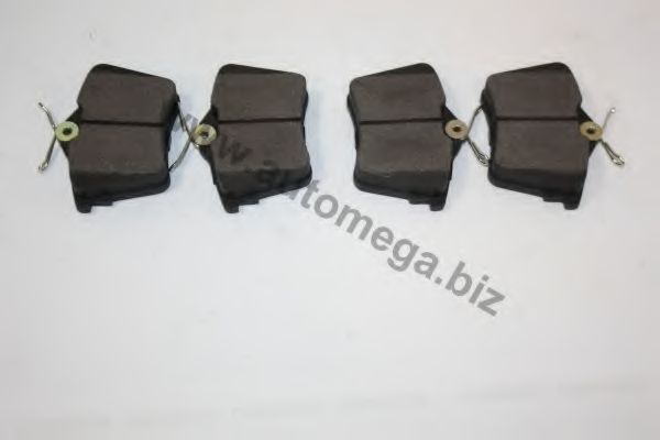 Комплект тормозных колодок, дисковый тормоз AUTOMEGA 304254091