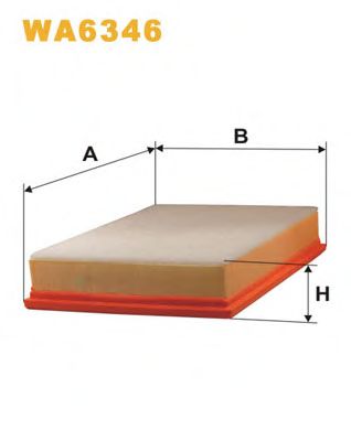 Воздушный фильтр WIX FILTERS WA6346