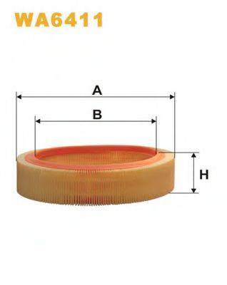 Воздушный фильтр WIX FILTERS WA6411