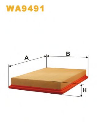 Воздушный фильтр WIX FILTERS WA9491