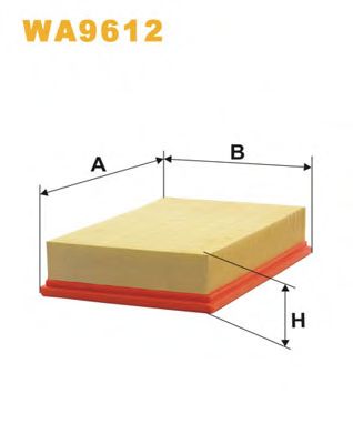 Воздушный фильтр WIX FILTERS WA9612