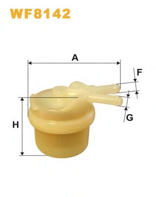 Топливный фильтр WIX FILTERS WF8142