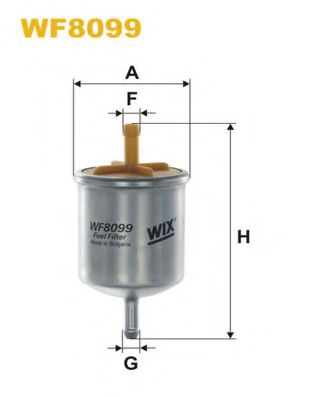 Топливный фильтр WIX FILTERS WF8099
