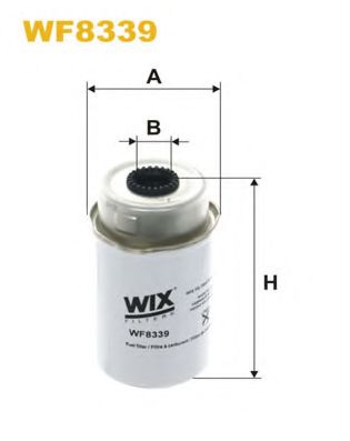 Топливный фильтр WIX FILTERS WF8339