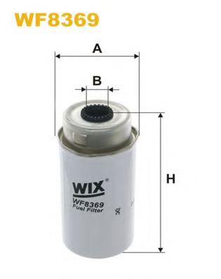 Топливный фильтр WIX FILTERS WF8369