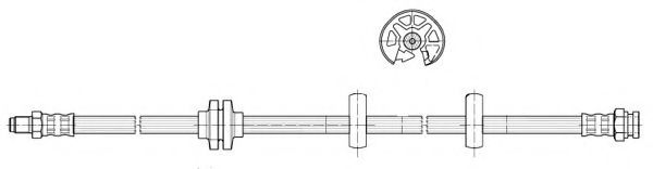 Тормозной шланг CEF 512447