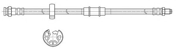 Тормозной шланг CEF 516878