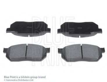 Комплект тормозных колодок, дисковый тормоз BLUE PRINT ADH24207