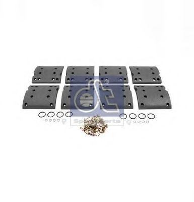 Комплект тормозных башмаков, барабанные тормоза DT 4.91132