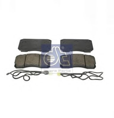 Комплект тормозных колодок, дисковый тормоз DT 29043