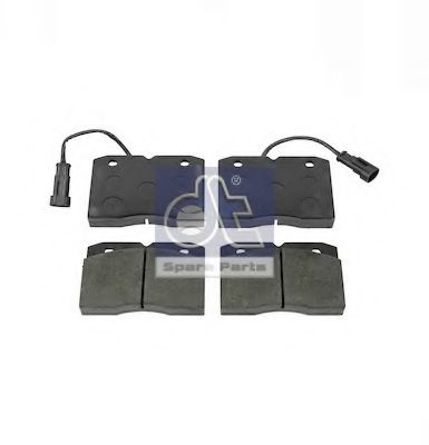 Комплект тормозных колодок, дисковый тормоз DT 7.92624