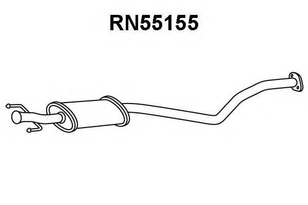 Предглушитель выхлопных газов VENEPORTE RN55155