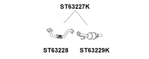 Катализатор VENEPORTE ST63227K