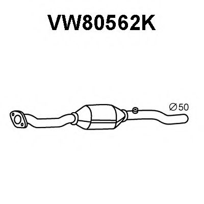 Катализатор VENEPORTE VW80562K