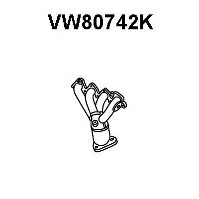 Катализатор коллектора VENEPORTE VW80742K