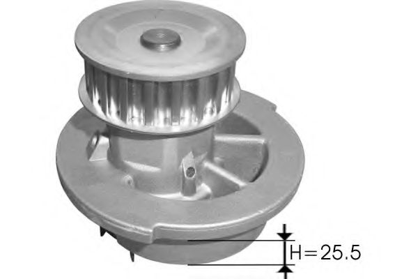 Водяной насос GGT PA12671